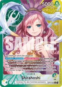 Shirahoshi OP11-022 P1 Des Poings Vifs Comme l'Éclair