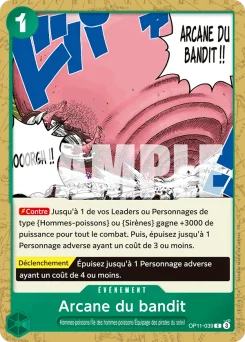 Arcane du bandit OP11-039 Des Poings Vifs Comme l'Éclair
