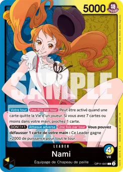Nami OP11-041 Des Poings Vifs Comme l'Éclair