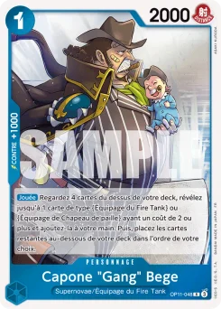 Capone "Gang" Bege OP11-048 Des Poings Vifs Comme l'Éclair