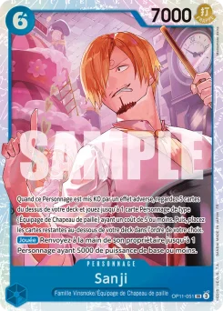 Sanji OP11-051 Des Poings Vifs Comme l'Éclair