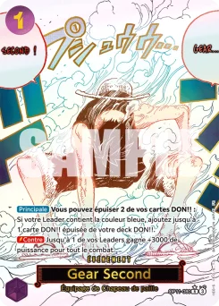 Gear Second OP11-080 P1 Des Poings Vifs Comme l'Éclair