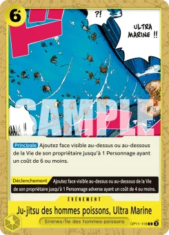 Ju-jitsu des hommes poissons, Ultra Marine OP11-116 Des Poings Vifs Comme l'Éclair