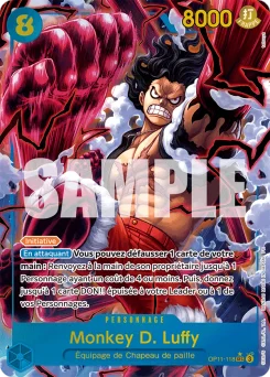 Monkey D. Luffy OP11-118 P1 Des Poings Vifs Comme l'Éclair