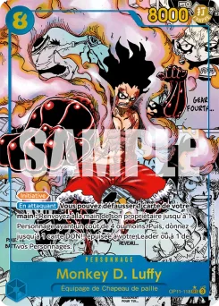 Monkey D. Luffy OP11-118 P2 Des Poings Vifs Comme l'Éclair