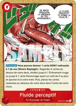Fluide perceptif OP12-017 L'Héritage du Maître