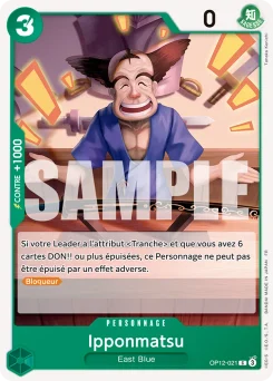 Ipponmatsu OP12-021 L'Héritage du Maître