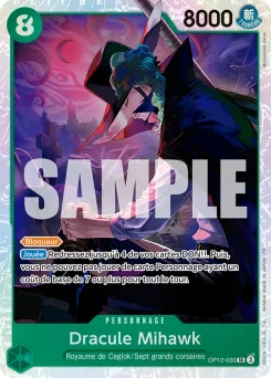 Dracule Mihawk OP12-030 L'Héritage du Maître