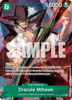 Dracule Mihawk OP12-030 P1 L'Héritage du Maître