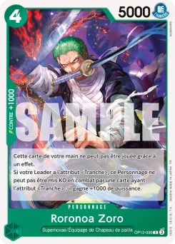 Roronoa Zoro OP12-036 L'Héritage du Maître