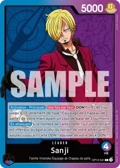 Sanji OP12-041 L'Héritage du Maître