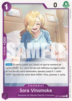 Sora Vinsmoke OP12-062 L'Héritage du Maître