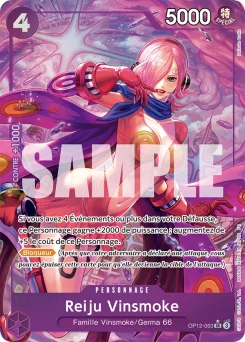 Reiju Vinsmoke OP12-063 P1 L'Héritage du Maître