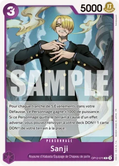 Sanji OP12-070 L'Héritage du Maître