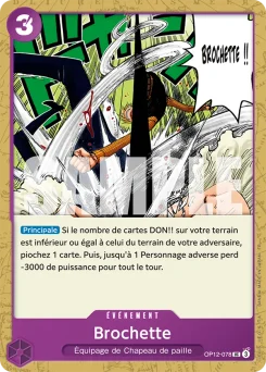 Brochette OP12-078 L'Héritage du Maître