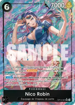 Nico Robin OP12-087 P1 L'Héritage du Maître