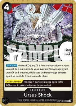 Ursus Shock OP12-096 L'Héritage du Maître