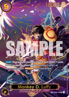 Monkey D. Luffy OP09-119 P3 Successeurs
