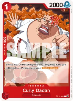 Curly Dadan OP13-009 Successeurs