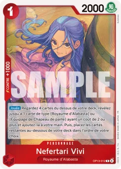 Nefertari Vivi OP13-012 Successeurs