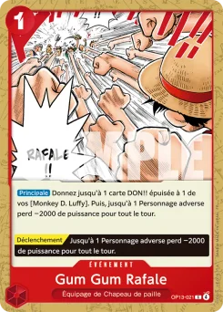 Gum Gum Rafale OP13-021 Successeurs