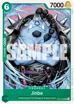 Jinbe OP13-029 Successeurs