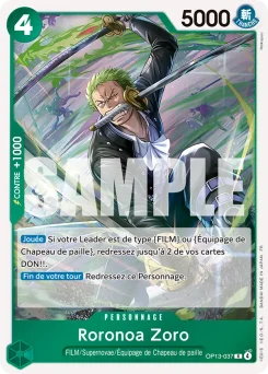 Roronoa Zoro OP13-037 Successeurs