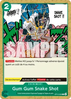 Gum Gum Snake Shot OP13-039 Successeurs