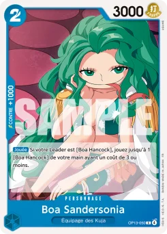 Boa Sandersonia OP13-050 Successeurs
