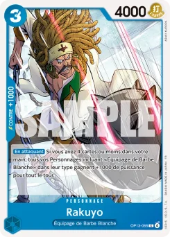 Rakuyo OP13-055 Successeurs