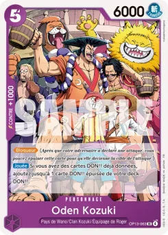 Oden Kozuki OP13-063 Successeurs