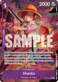 Shanks OP13-065 P1 Successeurs