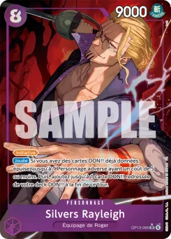 Silvers Rayleigh OP13-066 P1 Successeurs
