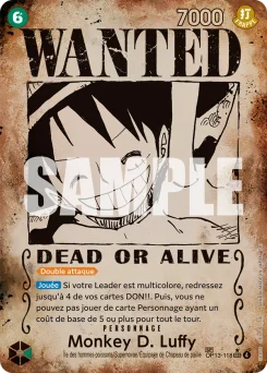 Monkey D. Luffy OP13-118 P4 Successeurs