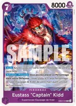Eustass "Captain" Kidd EB04-039 Les Sept de la Mer d'Azur