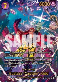 Eustass "Captain" Kidd EB04-039 P1 Les Sept de la Mer d'Azur
