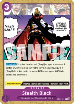 Stealth Black EB04-041 Les Sept de la Mer d'Azur