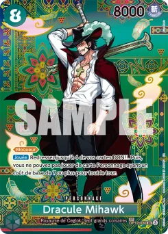 Dracule Mihawk OP12-030 P2 Les Sept de la Mer d'Azur