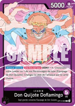 Don Quijote Doflamingo OP14-060 Les Sept de la Mer d'Azur