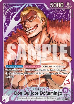 Don Quijote Doflamingo OP14-060 P1 Les Sept de la Mer d'Azur