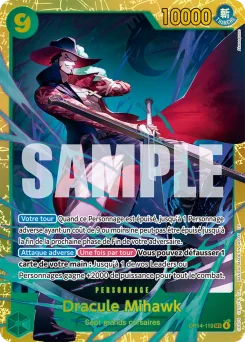 Dracule Mihawk OP14-119 Les Sept de la Mer d'Azur