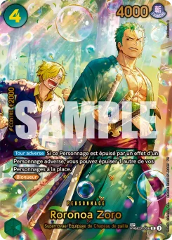 Roronoa Zoro PRB02-006 P2 Les Sept de la Mer d'Azur
