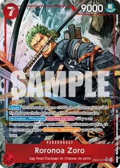 Roronoa Zoro EB04-007 P1 Aventure sur l'Île de Dieu