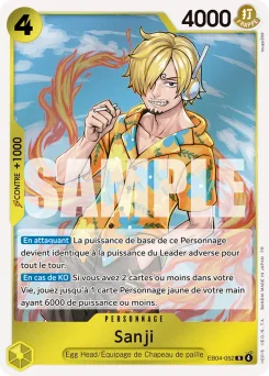 Sanji EB04-052 Aventure sur l'Île de Dieu
