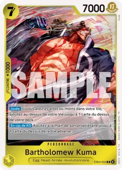 Bartholomew Kuma EB04-054 Aventure sur l'Île de Dieu