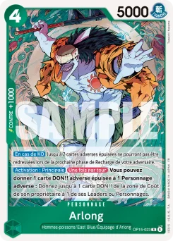 Arlong OP15-023 Aventure sur l'Île de Dieu