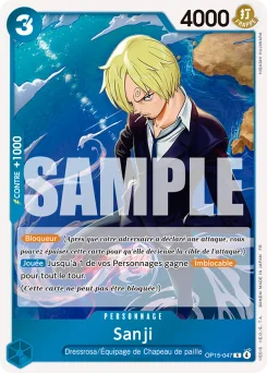 Sanji OP15-047 Aventure sur l'Île de Dieu