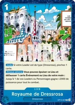 Royaume de Dressrosa OP15-057 Aventure sur l'Île de Dieu