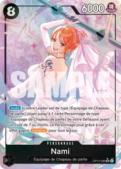 Nami OP15-086 P1 Aventure sur l'Île de Dieu