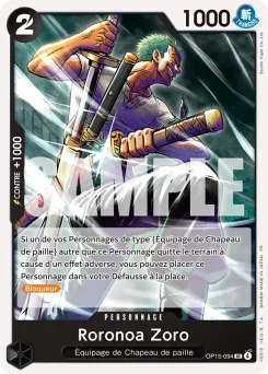 Roronoa Zoro OP15-094 Aventure sur l'Île de Dieu
